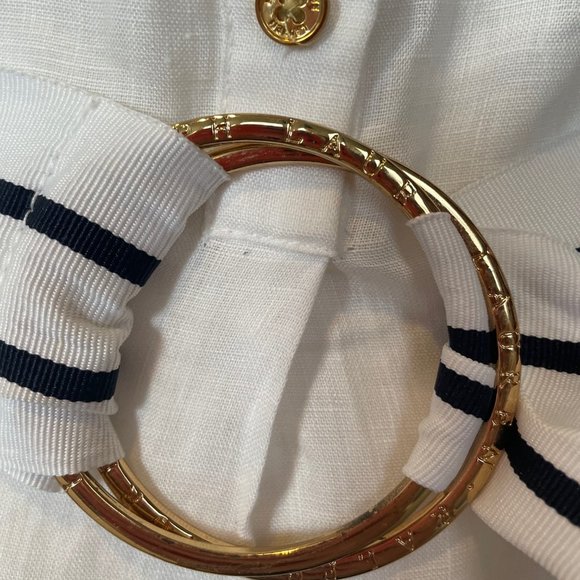 Lauren by Ralph Lauren White Linen Midi Dress - Picture 3 of 11